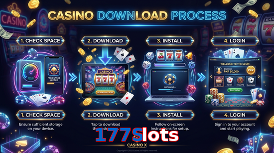 Game list for 177Slots download section