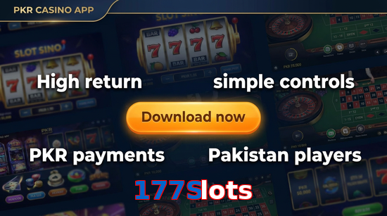 Main screen of 177Slots gamedownload page for PK players