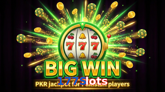 Big win animation on 177Slots slot game
